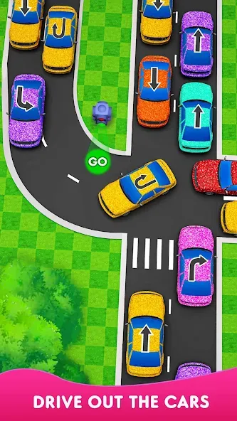 Traffic Jam - Car Escape Games (Паркинг Джем 3D)  [МОД Бесконечные монеты] Screenshot 1