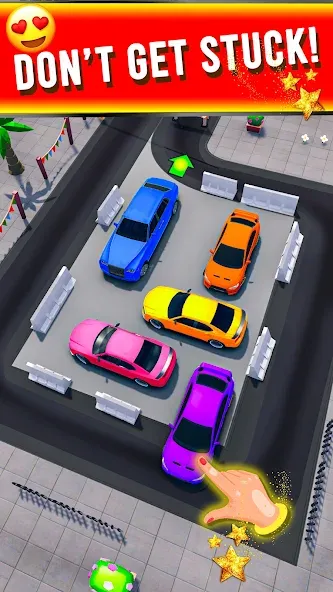 Traffic Jam - Car Escape Games (Паркинг Джем 3D)  [МОД Бесконечные монеты] Screenshot 5