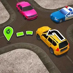 Взломанная Traffic Jam - Car Escape Games (Паркинг Джем 3D)  [МОД Бесконечные монеты] - последняя версия apk на Андроид