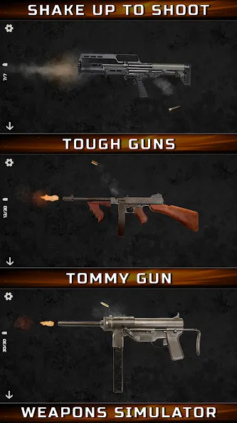 Gun Simulator : Tough Guns  [МОД Много монет] Screenshot 5