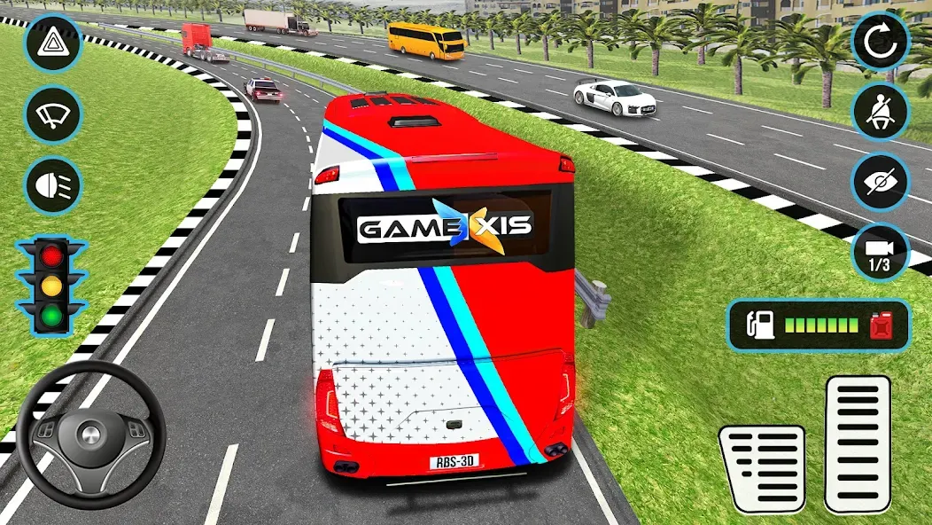 Real Bus Simulator: WW BusTour (Риал Бас Симулятор)  [МОД Mega Pack] Screenshot 1