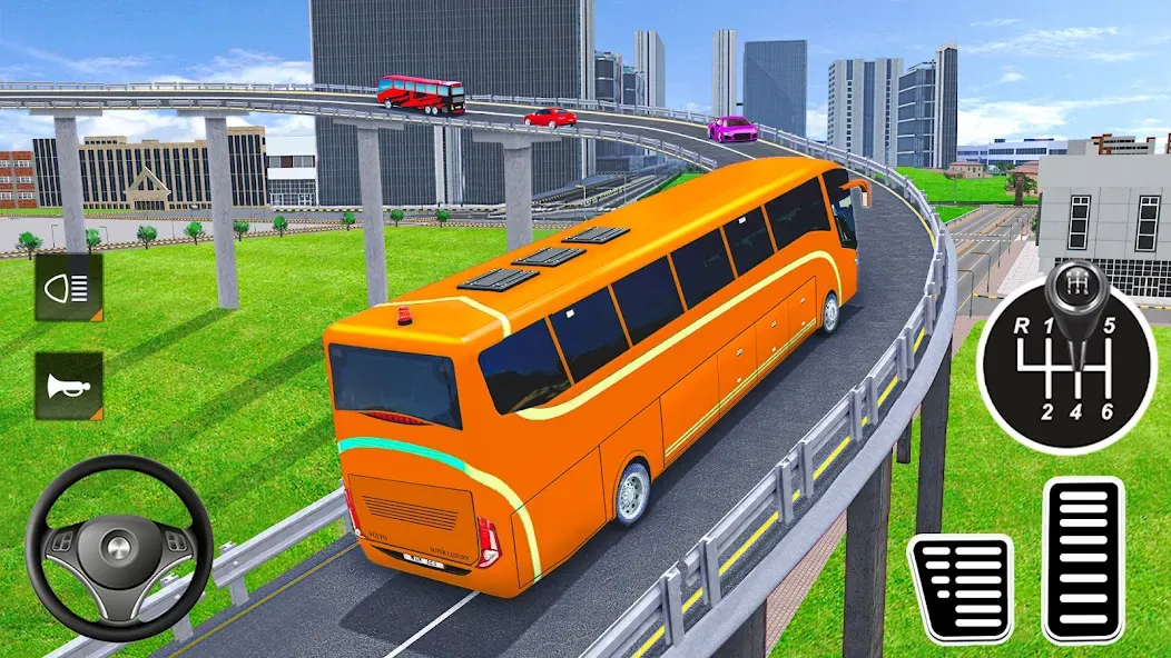 Real Bus Simulator: WW BusTour (Риал Бас Симулятор)  [МОД Mega Pack] Screenshot 4