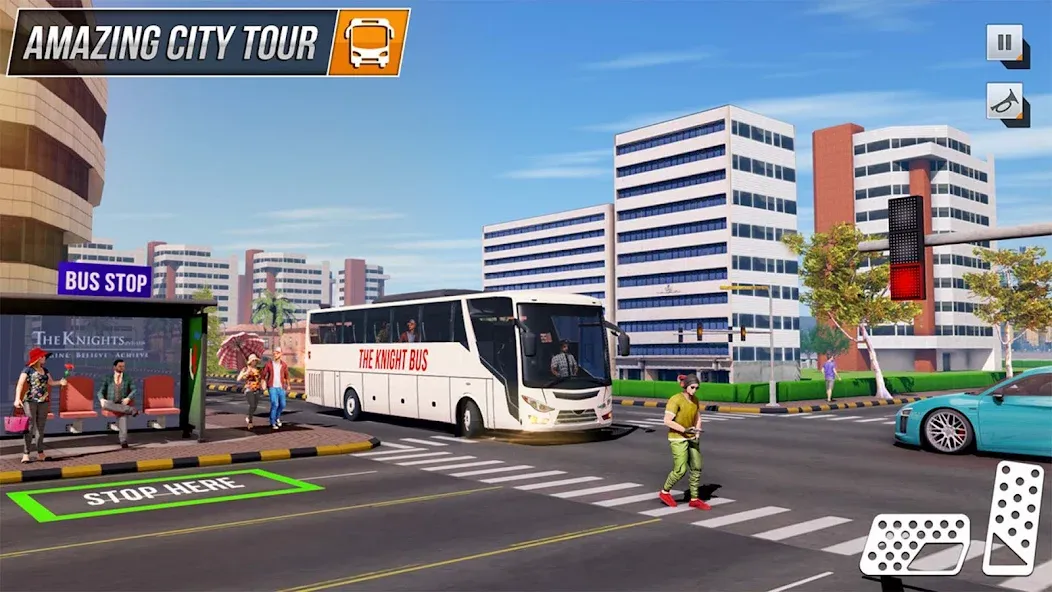 Modern Bus Simulator: Bus Game  [МОД Unlimited Money] Screenshot 3