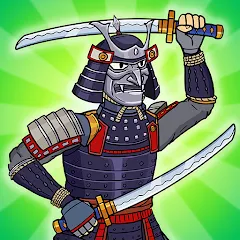 Взломанная Crazy Samurai (Крэйзи Самурай)  [МОД Mega Pack] - стабильная версия apk на Андроид