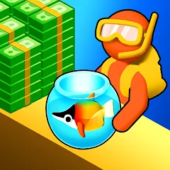 Скачать взломанную Aquarium Land - Fishbowl World (Аквариум Лэнд)  [МОД Menu] - последняя версия apk на Андроид