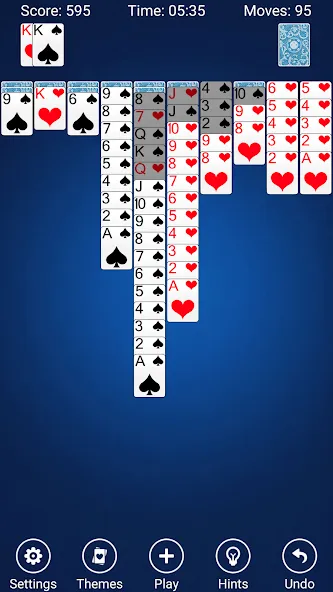 Spider Solitaire  [МОД Бесконечные монеты] Screenshot 4