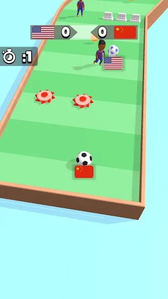 Soccer Dash (окер Даш)  [МОД Unlocked] Screenshot 2