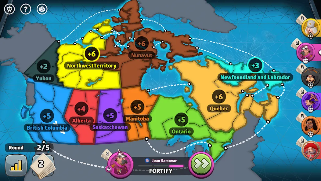 RISK: Global Domination (РИСК)  [МОД Menu] Screenshot 4