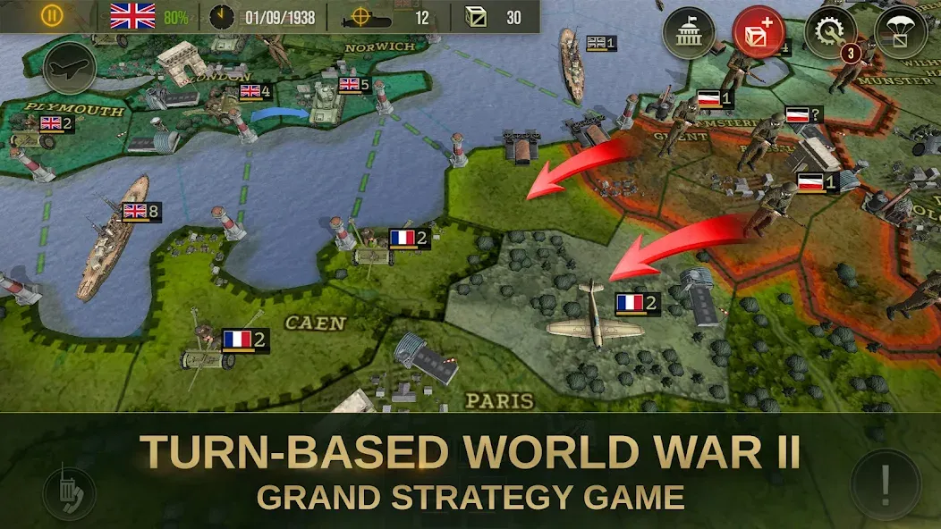 Strategy&Tactics 2: WWII  [МОД Все открыто] Screenshot 1