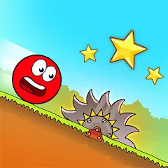 Взломанная Red Ball 3: Jump for Love! Bou (Ред Болл 3)  [МОД Меню] - последняя версия apk на Андроид