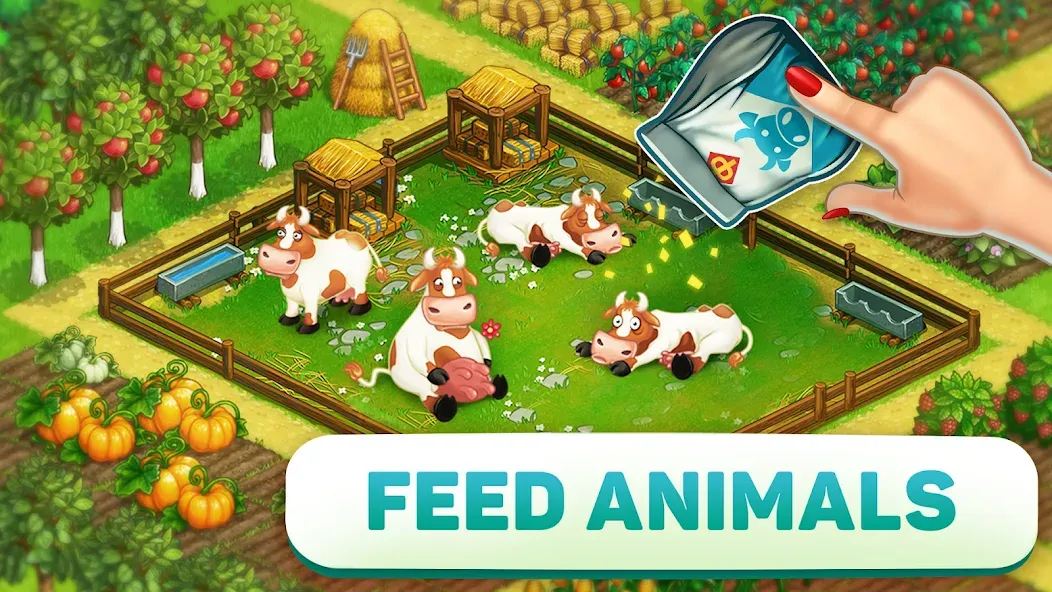 Superfarmers: Superhero Farm  [МОД Бесконечные монеты] Screenshot 2