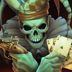 Взлом Pirates & Puzzles：Ship Battles  [МОД Много монет] - последняя версия apk на Андроид