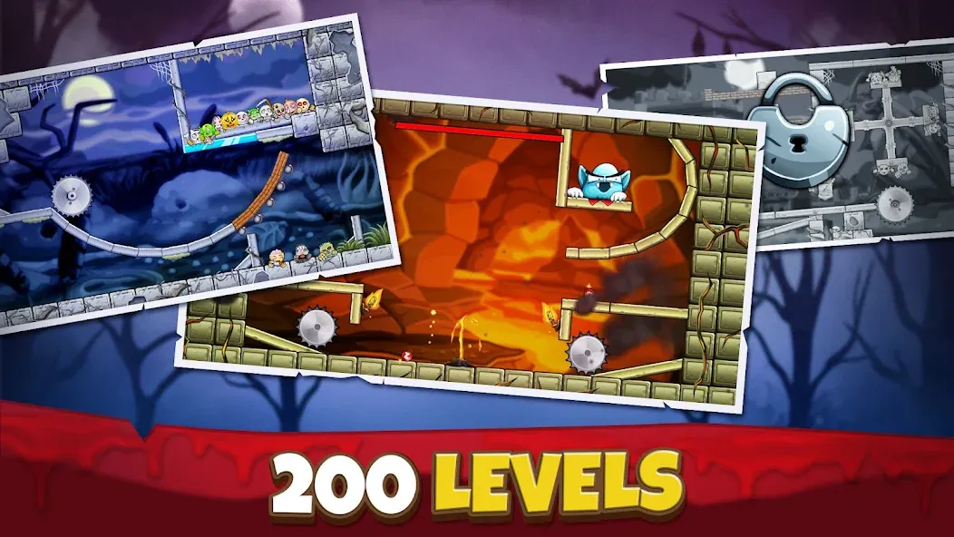 Crush the Monsters：Foul Puzzle  [МОД Много монет] Screenshot 4