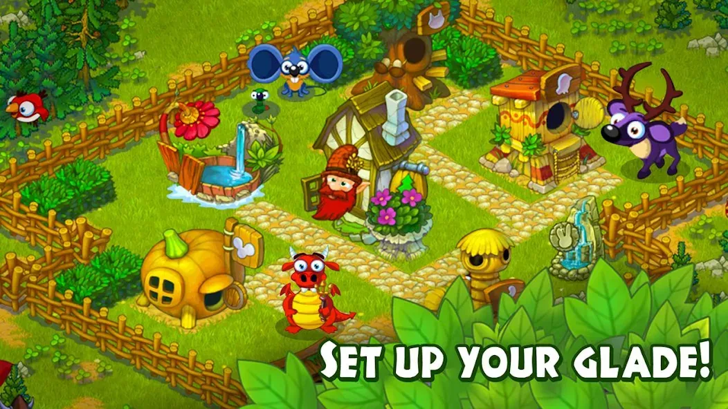 Animal Village: Forest Ranch  [МОД Бесконечные деньги] Screenshot 1