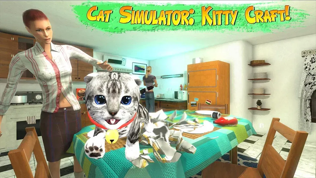 Cat Simulator : Kitty Craft (Симулятор кота)  [МОД Меню] Screenshot 1