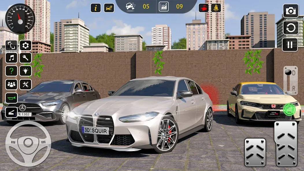 Super Car Parking 3d Games  [МОД Unlocked] Screenshot 3