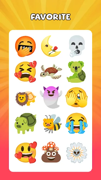 Emoji Mix: DIY Mixing (Эмоджи Микс)  [МОД Mega Pack] Screenshot 3