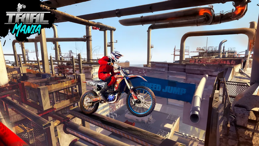 Trial Mania: Dirt Bike Games (Трайал Мания)  [МОД Все открыто] Screenshot 4