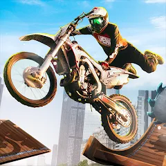 Скачать взлом Trial Mania: Dirt Bike Games (Трайал Мания)  [МОД Все открыто] - последняя версия apk на Андроид