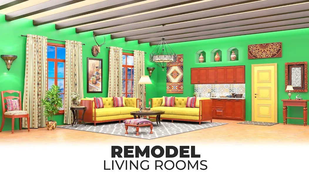 My Home Makeover: House Design  [МОД Все открыто] Screenshot 3