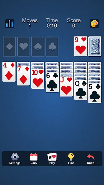 Classic Solitaire - Klondike (Солитер Клондайк Классик)  [МОД Бесконечные деньги] Screenshot 4