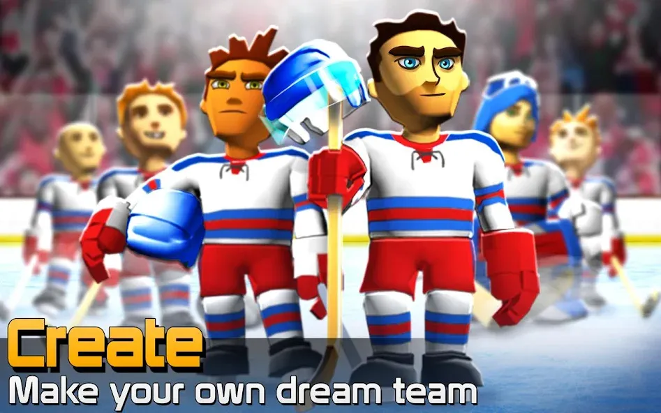 BIG WIN Hockey (БИГ ВИН Хоккей)  [МОД Бесконечные монеты] Screenshot 1