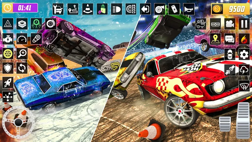 X Demolition Derby : Car Games  [МОД Mega Pack] Screenshot 5