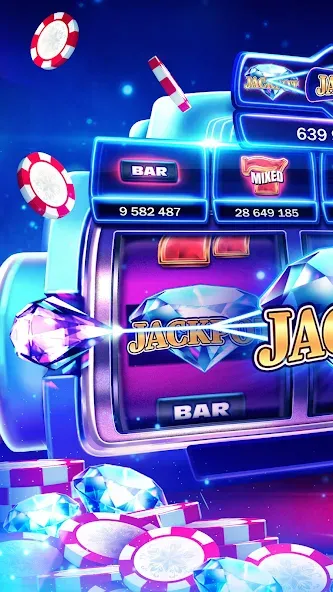 Huuuge Casino Slots Vegas 777 (Хьюдж Казино Слотс Вегас 777)  [МОД Много денег] Screenshot 1