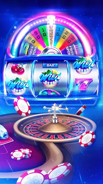 Huuuge Casino Slots Vegas 777 (Хьюдж Казино Слотс Вегас 777)  [МОД Много денег] Screenshot 3