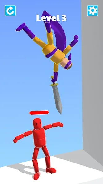 Ragdoll ninja: Imposter hero (Рагдолл Ниндзя)  [МОД Много денег] Screenshot 4