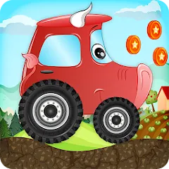 Скачать взломанную Kids Car Racing game – Beepzz  [МОД Mega Pack] - стабильная версия apk на Андроид