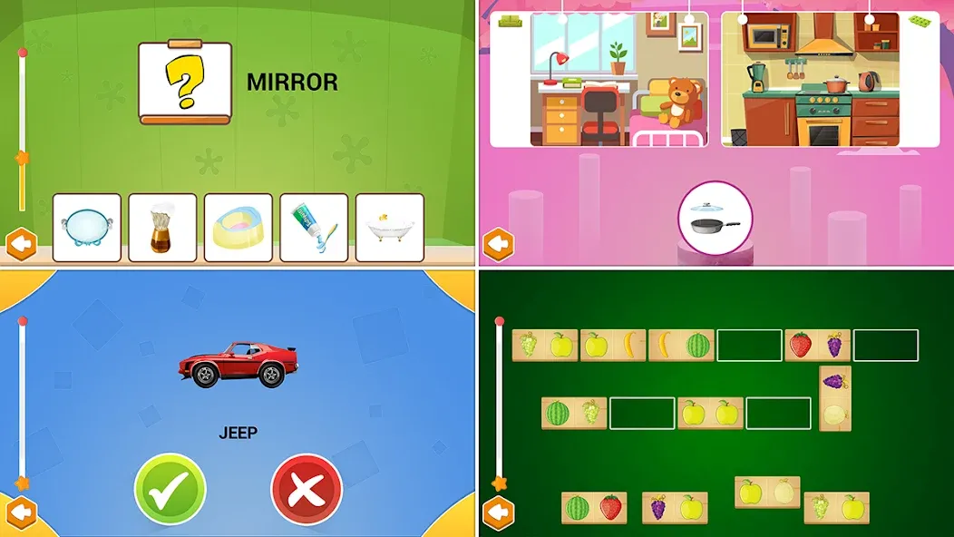 690 Puzzles for preschool kids  [МОД Много монет] Screenshot 4