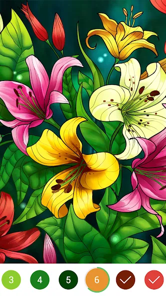 Coloring Book: Color by Number (Колоринг Бук)  [МОД Бесконечные деньги] Screenshot 1