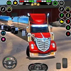 Скачать взлом US Truck Driving Cargo Game 3D (Американский грузовик водителя)  [МОД Бесконечные монеты] - полная версия apk на Андроид