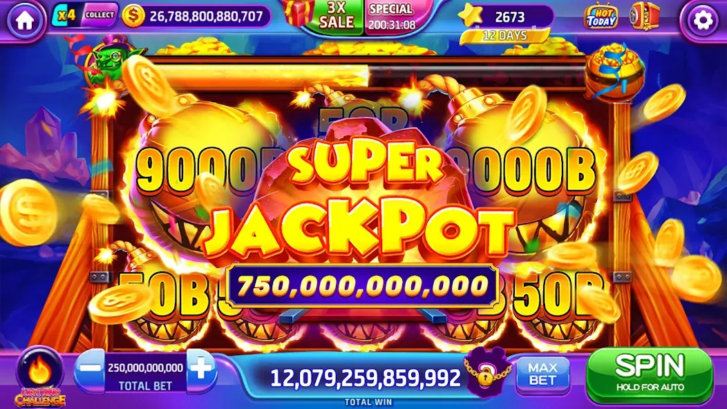 Lava Slots - Casino Games (Лава Слотс)  [МОД Menu] Screenshot 4