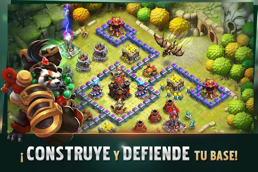 Clash of Lords 2: Español (Клэш оф Лордс 2)  [МОД Бесконечные деньги] Screenshot 1