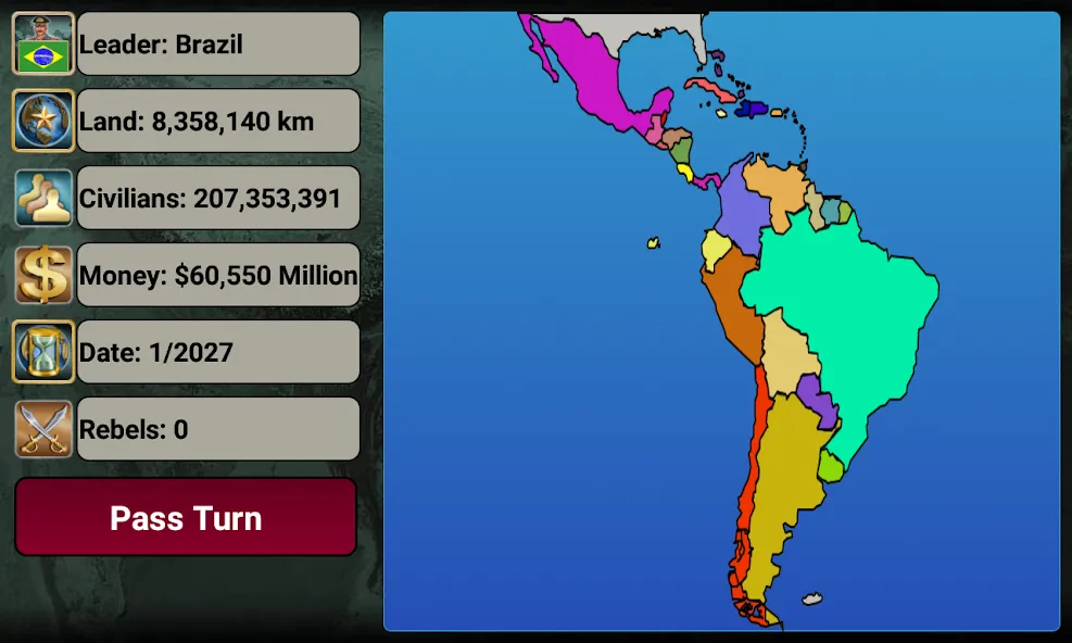 Latin America Empire  [МОД Бесконечные деньги] Screenshot 2