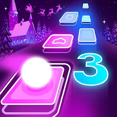 Взлом Dancing Sky 3 (Дэнсинг Скай 3)  [МОД Бесконечные монеты] - последняя версия apk на Андроид