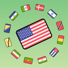 Взломанная Geomi — Flags & Countries  [МОД Unlocked] - стабильная версия apk на Андроид