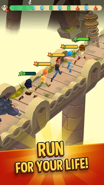 Temple Run: Idle Explorers (Темпл Ран)  [МОД Бесконечные монеты] Screenshot 3