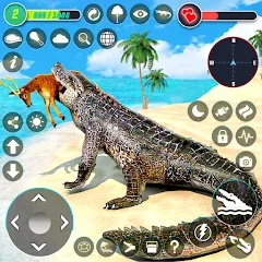 Взломанная Crocodile Games: Animal Games  [МОД Меню] - последняя версия apk на Андроид