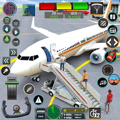 Скачать взлом Pilot Flight Simulator Games  [МОД Меню] - полная версия apk на Андроид