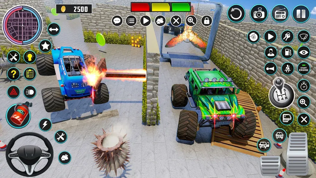 Monster Truck Maze Puzzle Game  [МОД Бесконечные деньги] Screenshot 4