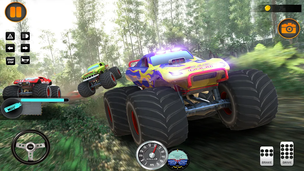 Monster Truck Off Road Racing  [МОД Unlocked] Screenshot 5