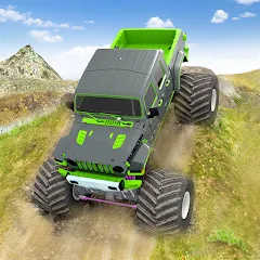 Скачать взломанную Monster Truck Off Road Racing  [МОД Unlocked] - последняя версия apk на Андроид