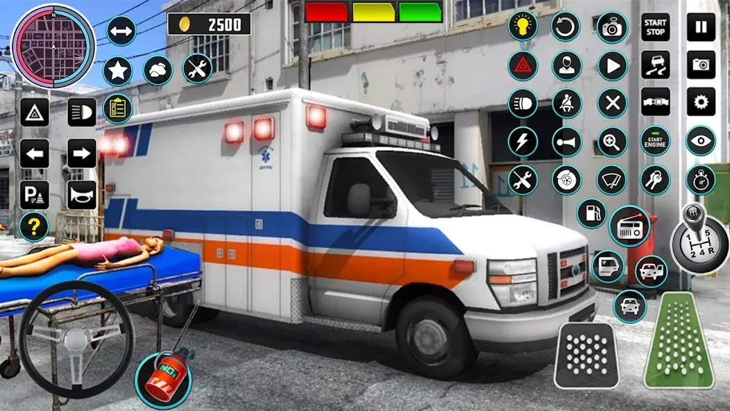 Heli Ambulance Simulator Game  [МОД Все открыто] Screenshot 3