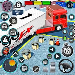 Взломанная Truck parking Jam Game: Puzzle  [МОД Unlocked] - последняя версия apk на Андроид