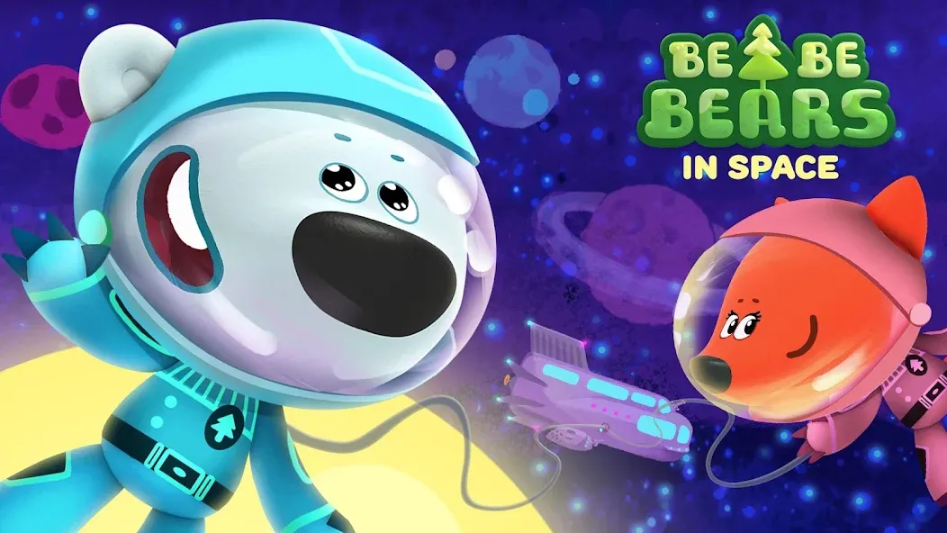 Be-be-bears in space  [МОД Unlimited Money] Screenshot 1