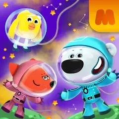 Скачать взлом Be-be-bears in space  [МОД Unlimited Money] - полная версия apk на Андроид