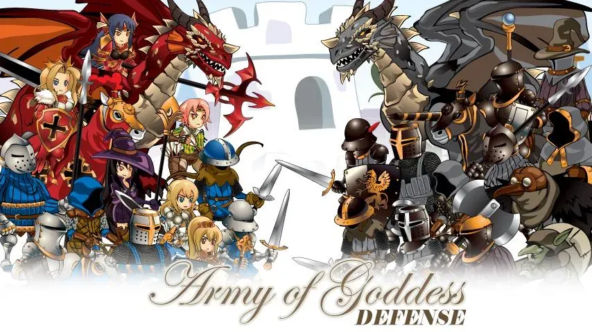 Army of Goddess Defense (Армия Обороны Богинь)  [МОД Бесконечные деньги] Screenshot 1